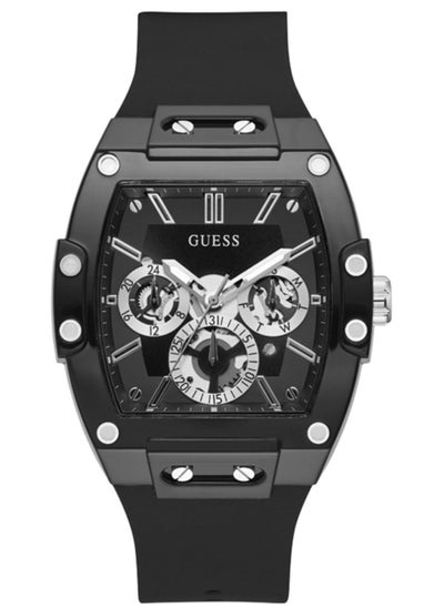 Buy Guess Black Rubber Watch For Men GW0203G in Saudi Arabia