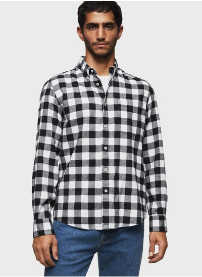 Buy Check Slim Fit Shirt in UAE