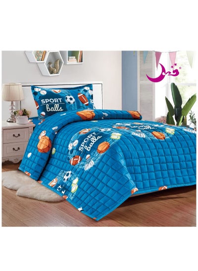 Buy Comforter set for children's bed consisting of 3 pieces in Saudi Arabia