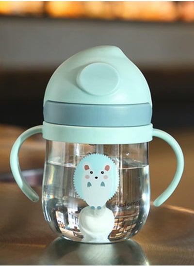 Buy Sippy Cup for Baby more than 6 months Toddler Cup with Straw and Handle, Anti-drop, Anti-leakage, Anti-choking in UAE