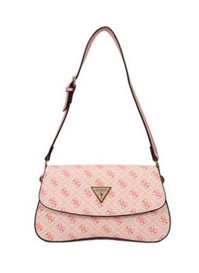 Buy GUESS New Fashionable Printed Trendy Bag with Summer Style and Personalized Women's Underarm Bag Pink in UAE