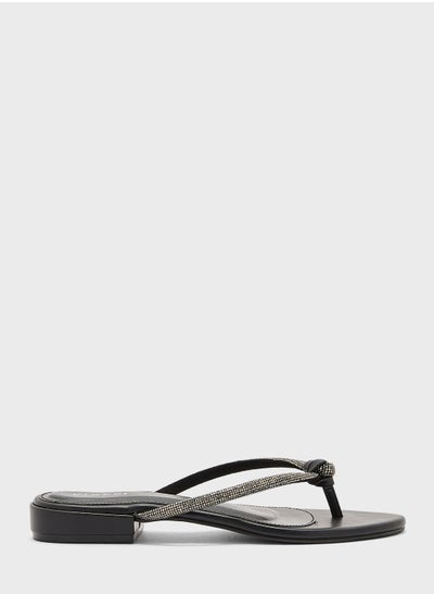 Buy Cross Strap Flat Sandals in UAE