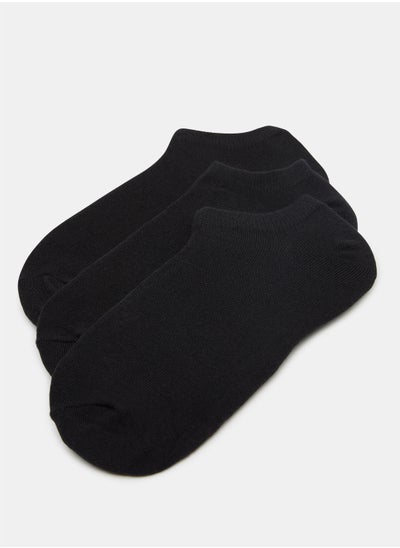 اشتري Logo Ankle Socks (Pack of 3) في الامارات