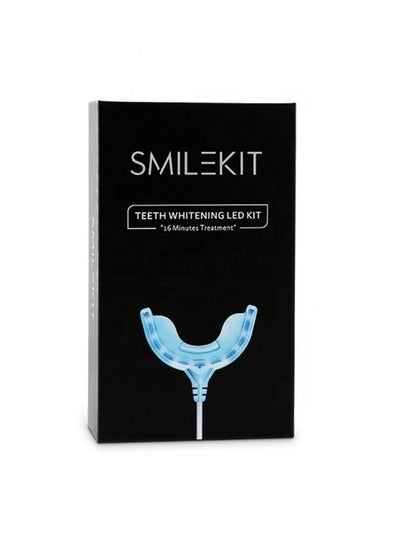 Buy USB Powered Rechargeable Dental  Teeth Whitening Kit with Wireless LED  Luxury Home Tooth Bleaching Set ,For Stain & Plaque Removal With Max Effect For Men & Women in UAE