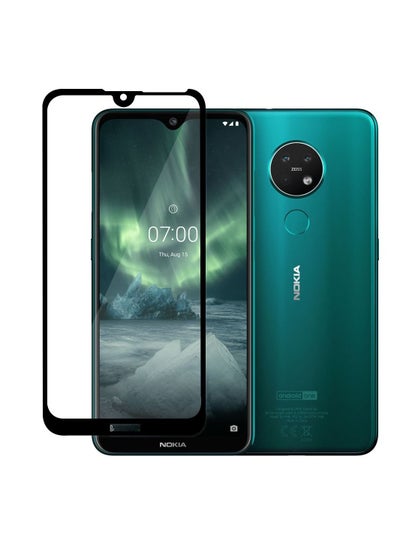 Buy Nokia 7.2 Screen Protector Protector 9D Tempered Glass Full Coverage in UAE