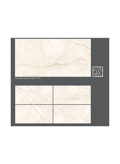 Buy ENORME  RADDIX  WHITE FP - FULL POLISHED (800X1600MM)  9.00MM (+/-0.2) THICKNESS 2.56SQM in UAE