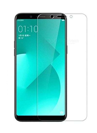 Buy Tempered Glass Screen protector For Oppo A83 Clear in UAE