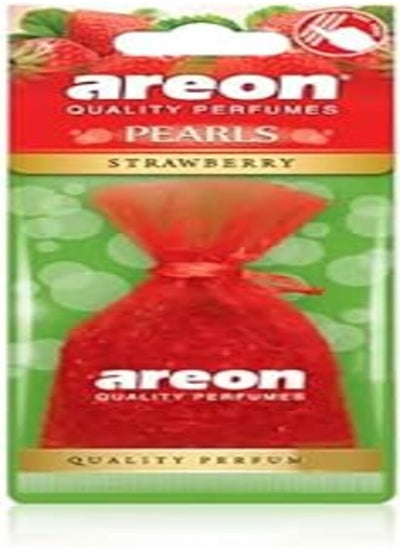 Buy Areon Pearls Strawberry Car Air Freshener 30 g in Egypt