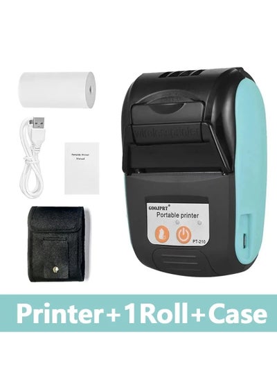 Buy Thermal Printer 58mm Handheld Portable Meituan Handheld Bluetooth Takeaway Receipt Printer in Saudi Arabia