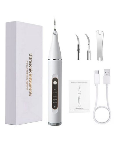 Buy 3 speed true ultrasonic tooth scaler household with lamp tooth scaler in Saudi Arabia