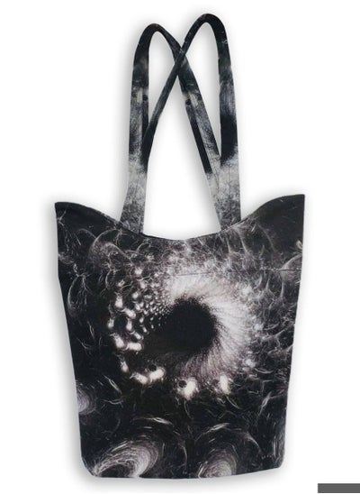 Buy Casual Printed Satin Tote Bag in Egypt