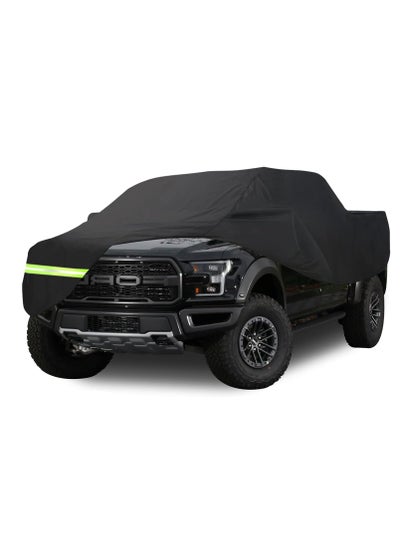 Buy COOLBABY Waterproof Car Covers for Ford F150 F250 F350 Raptor Pickup Truck Super Crew Cab 5FT- 8FT Long Bed Box Truck 190T Covers Customer Fit 100% Waterproof Windproof Strap & Double Door Zipper in UAE