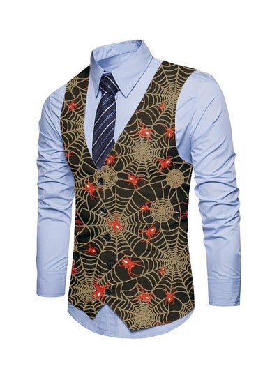 Buy New Fashionable Personalized Printed Men's Suit Vest in UAE