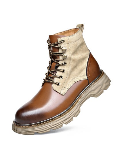 اشتري New Fashion Men's Martin Boots في الامارات