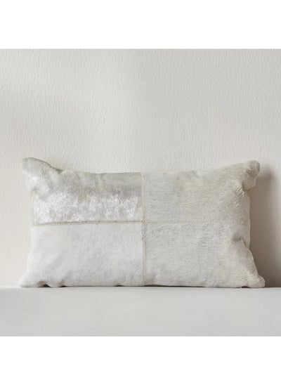 Buy Patch Filled Cushion 30x50 cm in Saudi Arabia