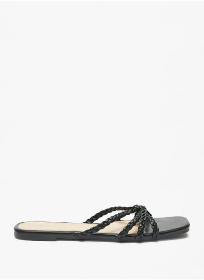 Buy Multi Strap Flat Sandals in Saudi Arabia