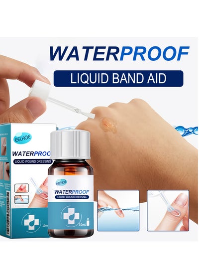 Buy Waterproof Liquid Wound Dressing Waterproof Liquid Band-Aid Wound Surface Protection Rapid Film-Forming Transparent Liquid Band-aid in Saudi Arabia