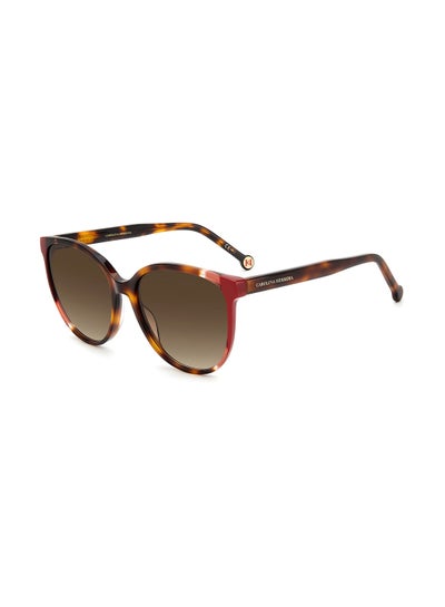 Buy Women's UV Protection Round Sunglasses - Ch 0063/S Havan Red 58 - Lens Size: 58 Mm in UAE