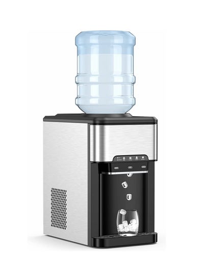 Buy COOLBABY Countertop Water Cooler Dispenser with Ice Maker, 3 in 1 Top-Loading Hot & Cold Water Dispenser 20 L, 20KG Daily-Ice in UAE