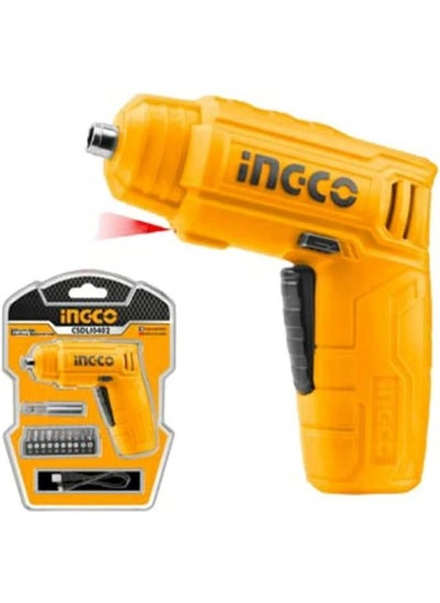 Buy Lithium-Ion cordless screwdriver 4 volt in Egypt