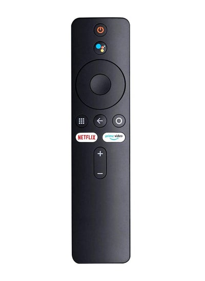 اشتري Remote Control for MI Box Voice Command Bluetooth Remote Compatible with MI Android Smart TV 4k Ultra HD Mi Stick with Netflix and Prime Buttons في الامارات