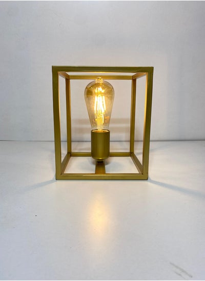 Buy Distinctive and unique Table Lamp Shade that suits all tastes, black metal Made Of Golden Metal in Egypt