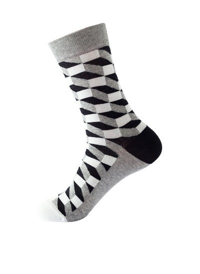 اشتري Unisex Absorb Sweat and Deodorize Socks 3 Pairs High Quality Socks One Size Fits All في الامارات