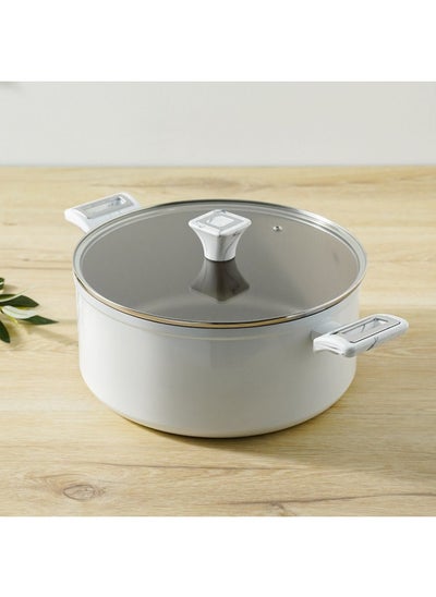 Buy Brilliant Casserole with Lid - 24x11.5 cm in UAE