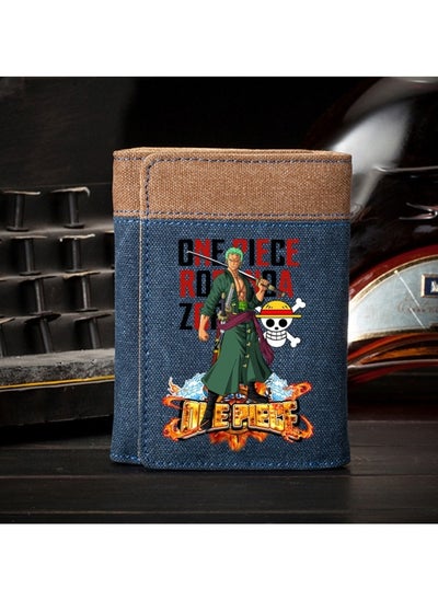 Buy New ONE PIECE Canvas Vertical Wallet in UAE