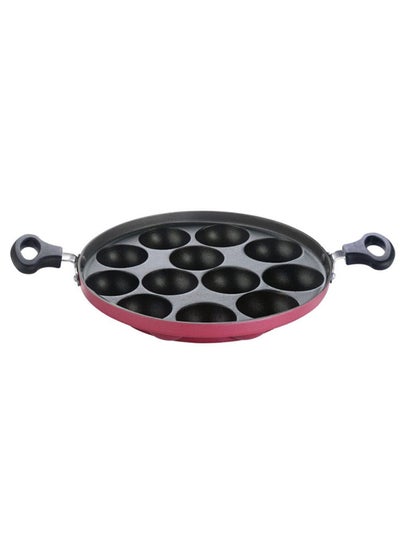 اشتري Premier Aluminium Non Stick Paniyara Pan - Deluxe - Large في الامارات