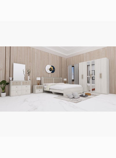 اشتري Richmond 5-Piece King Bedroom Set 224.8 x 110 x 188.2 cm في الامارات