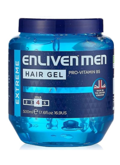 Hair Gel 500 Ml – Super Starker Halt, Ohne Weiße Rückstände, Für Alle Haartypen
