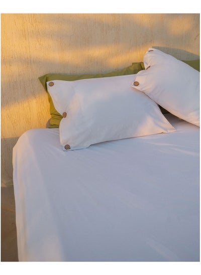 Buy Rustic Dream Poly Cotton Fitted Bedsheet in Egypt