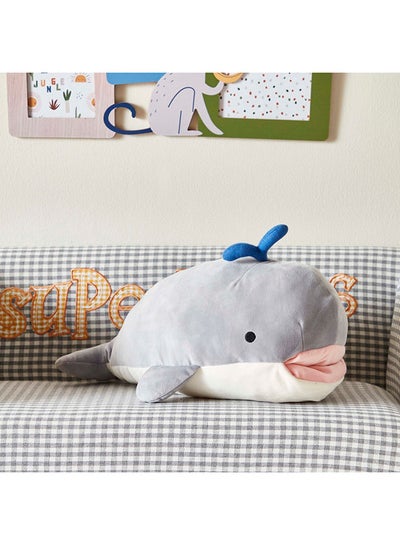 Buy Centaur Whale Shaped Cushion 45 x 24 x 31 cm in UAE