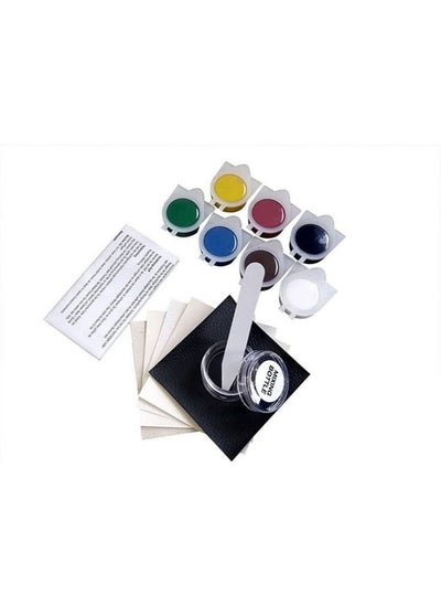 Buy Repair Kit for Leather and Vinyl Restore Scratches Stains and Cracks on coloured Couches Car Seats Shoes Handbags or Dashboards with 7 Leather Shades in UAE