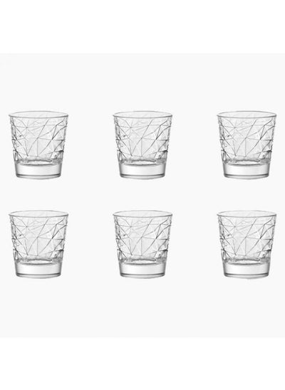 Buy Glass Dolomiti Set of 6 Tumblers in Egypt