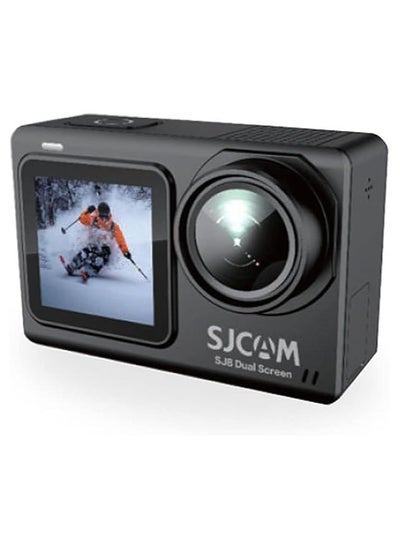 Buy SJCAM SJ8 Dual Screen Action Camera 4K 30FPS 12MP Waterproof WiFi Night Vision 2.33 inch Touch Screen Sports Cameras in UAE