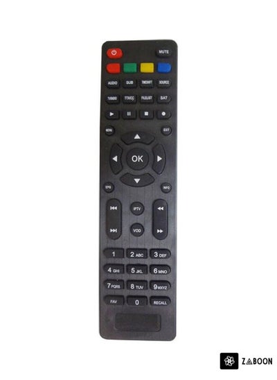 اشتري Remote Control For Fortec Star 4G Hd Receiver Black في الامارات