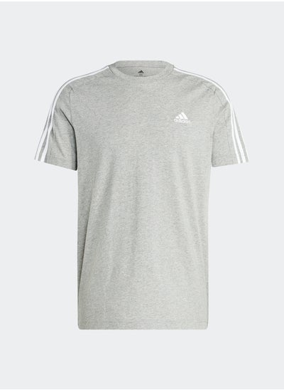 Buy Essentials Single Jersey 3-Stripes T-Shirt in Egypt