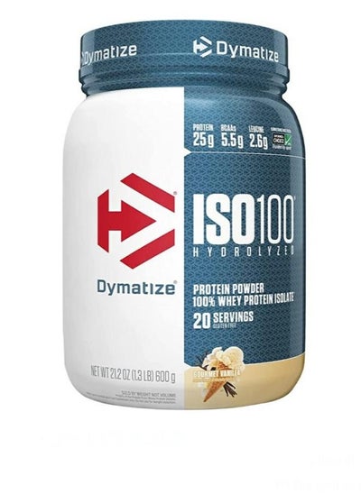 Buy Hydrolyzed Protein Powder ISO 100 Vanilla Flavor in Saudi Arabia