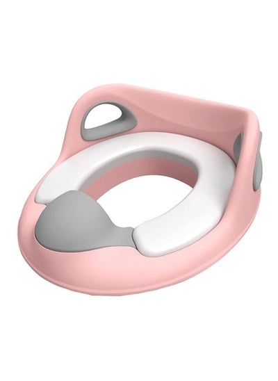 Buy Toilet Training Seat,Child Safety Baby Toilet Seat, Suitable For Round And Oval Toilets, High Splash Protection, Handle And Backrest, ,Suitable For Boy And Girl Aged 1-8 Years (Pink) in Saudi Arabia