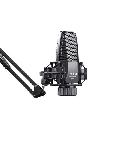 Buy LENSGO Desktop Microphone Model LWM-KD96: Desktop microphone solution from LENSGO, offering clear and crisp audio capture for conference calls, podcasting, and more. in Egypt