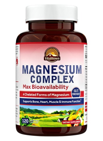 Buy Magnesium Complex 120 Capsules in UAE