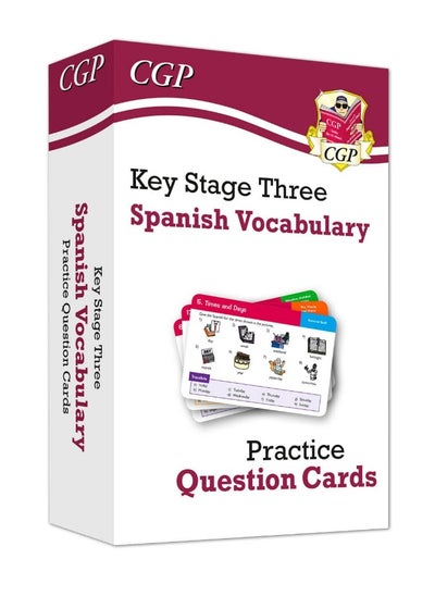 Buy KS3 Spanish: Vocabulary Practice Question Cards in UAE