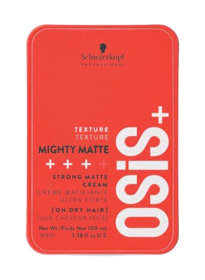 Buy Osis+ Mighty Matte Ultra Strong Cream 100Ml in UAE