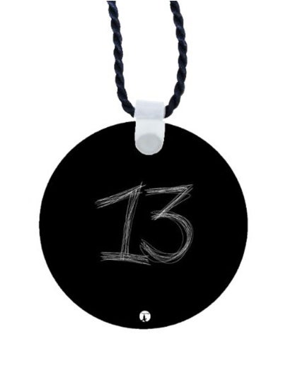 Buy Number 13 Printed Car Mirror Pendant in UAE