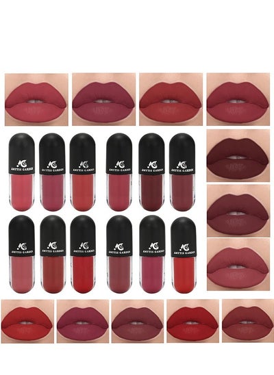 Buy Mini Meet Matt Liquid Lipstick Set 12colors in Saudi Arabia