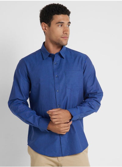 اشتري Long Sleeve Oxford Shirt في الامارات