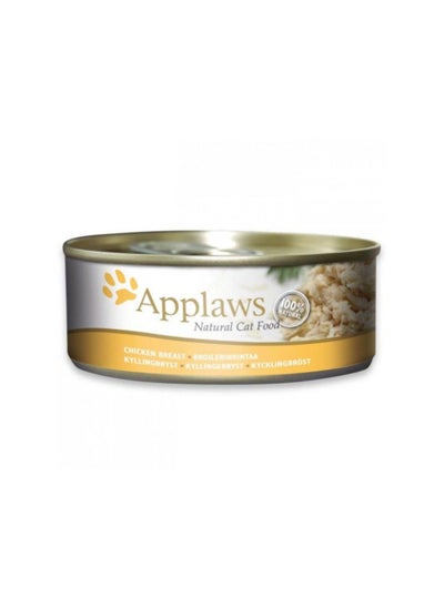 Buy Applaws Chicken Wet Cat Food 156G pack of 12 in UAE