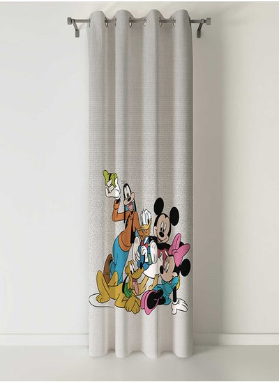 Buy Ready-Made Printed Curtain (One Piece Grommet) 275x135x275 in Egypt